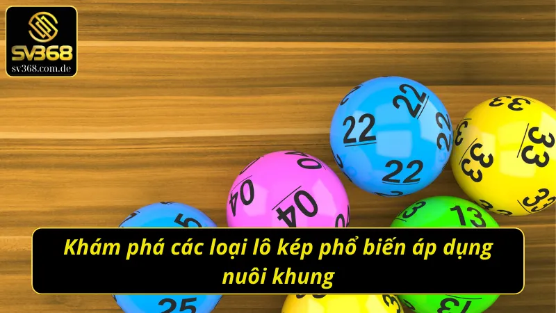 Những dạng lô kép nuôi khung 2 ngày phổ biến 