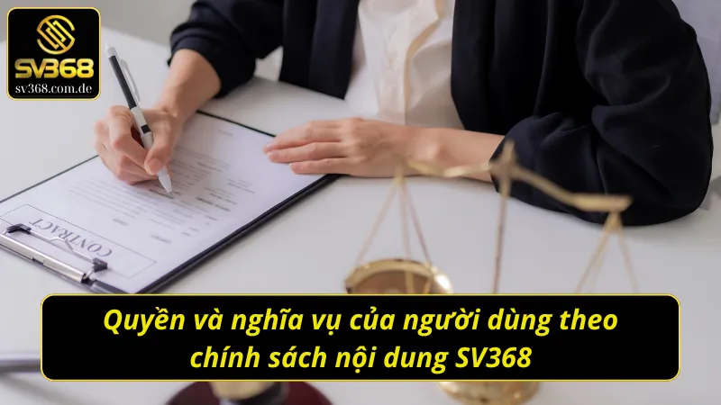 Trách nhiệm và quyền lợi của người dùng trong quy định nội dung