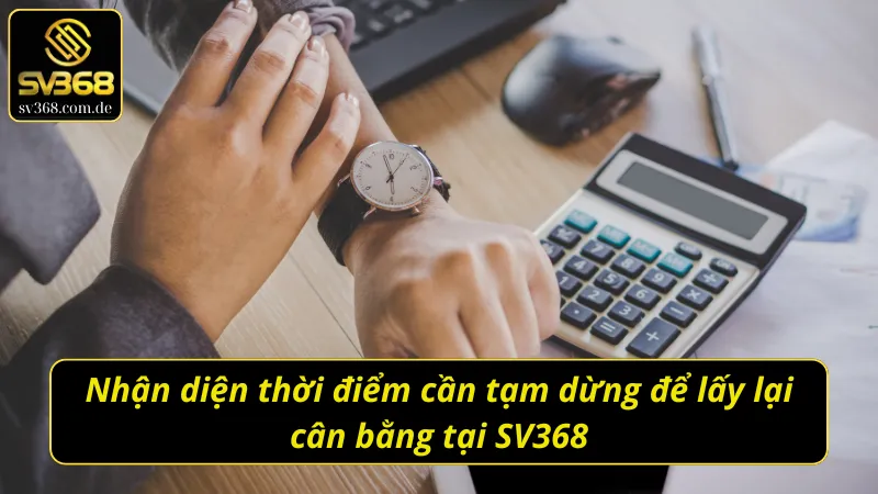 Dấu hiệu cho thấy bạn cần tạm dừng để cân bằng